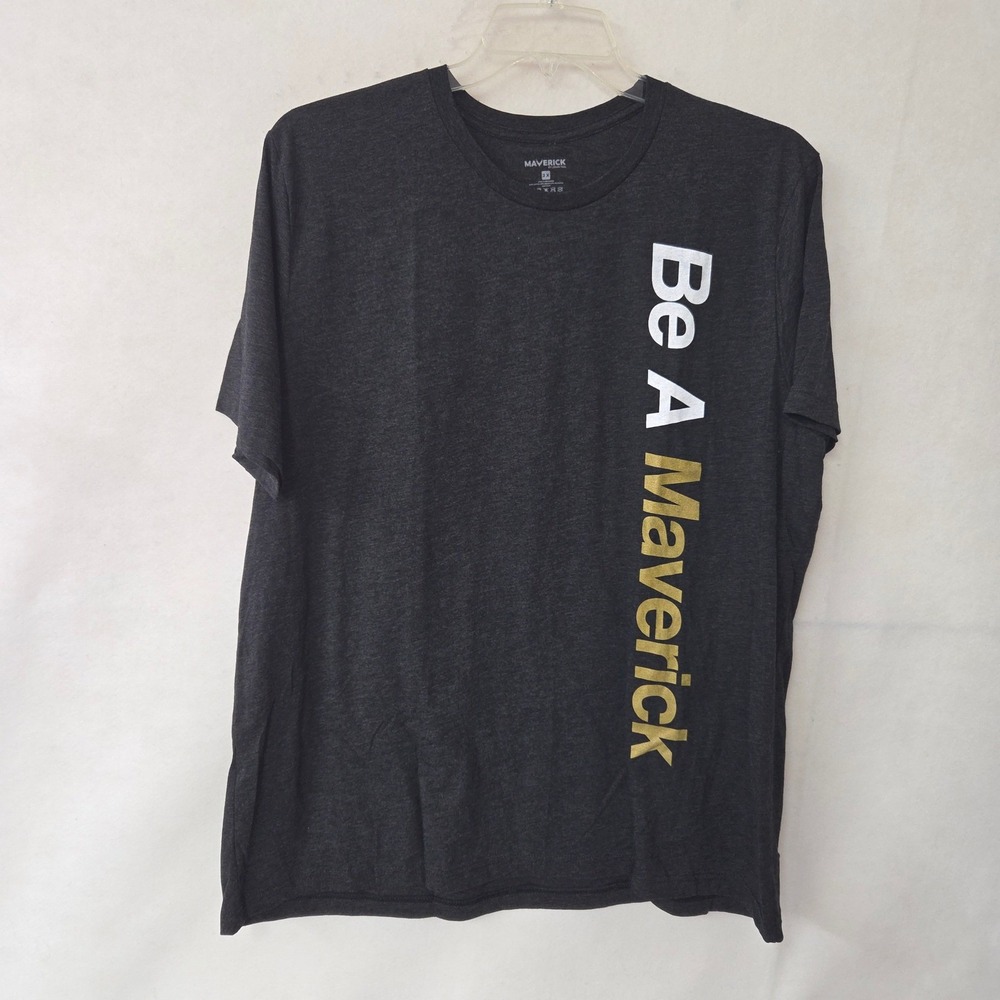 Maverick by Logan Paul T Shirt 2X Dark Gray Be A Maverick Graphic Tee‎ Men